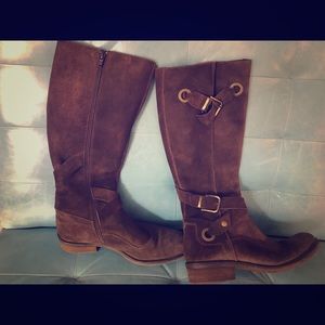 Italian Suede boots. Women’s Euro 39.5/9.5 US